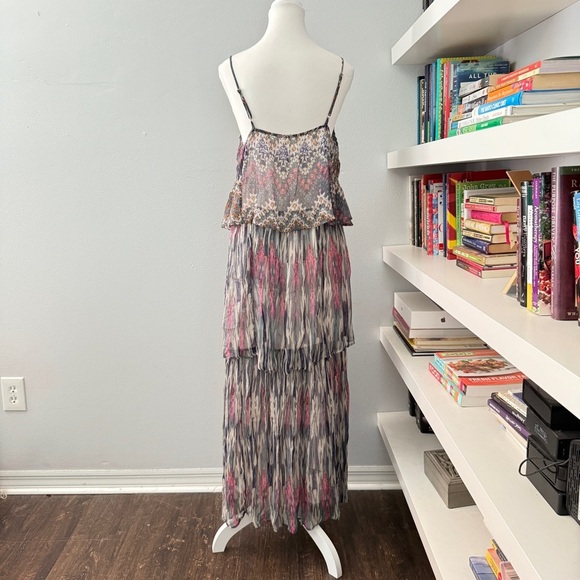 Meadow Rue Anthropologie Josie Tiered Dress sz 4 - Picture 8 of 15